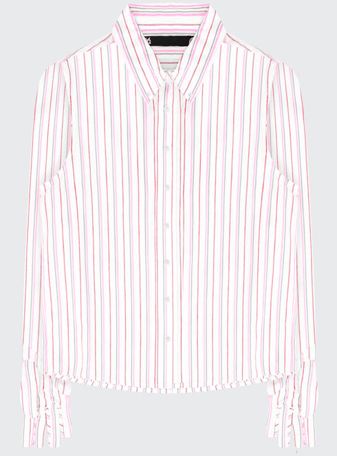 Track 34 Gloved Shirt Multi Striped - M125655HYB